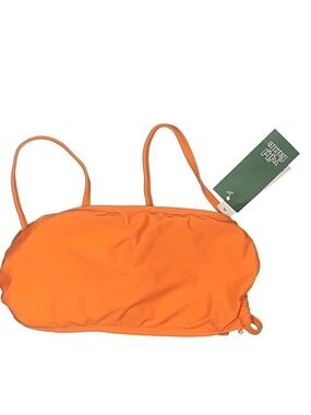 wild fable Orange Bandeau Bikini Top